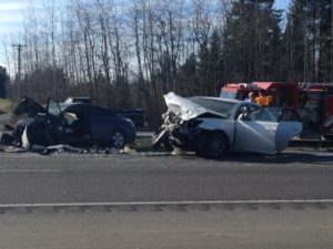 interstate shoulder crash