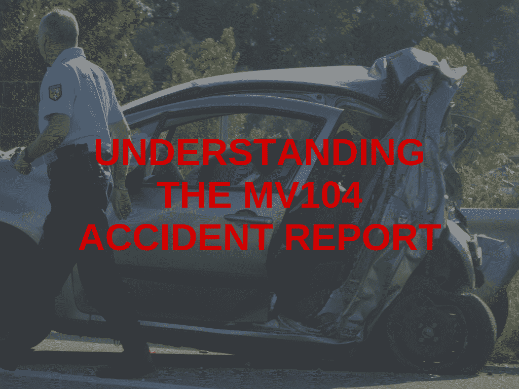 Understanding the MV-104 Accident Report