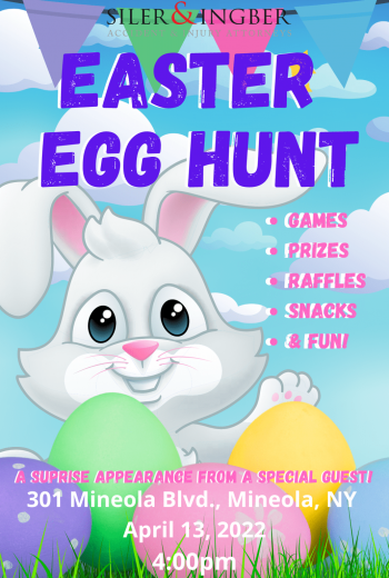 easter egg event flyer